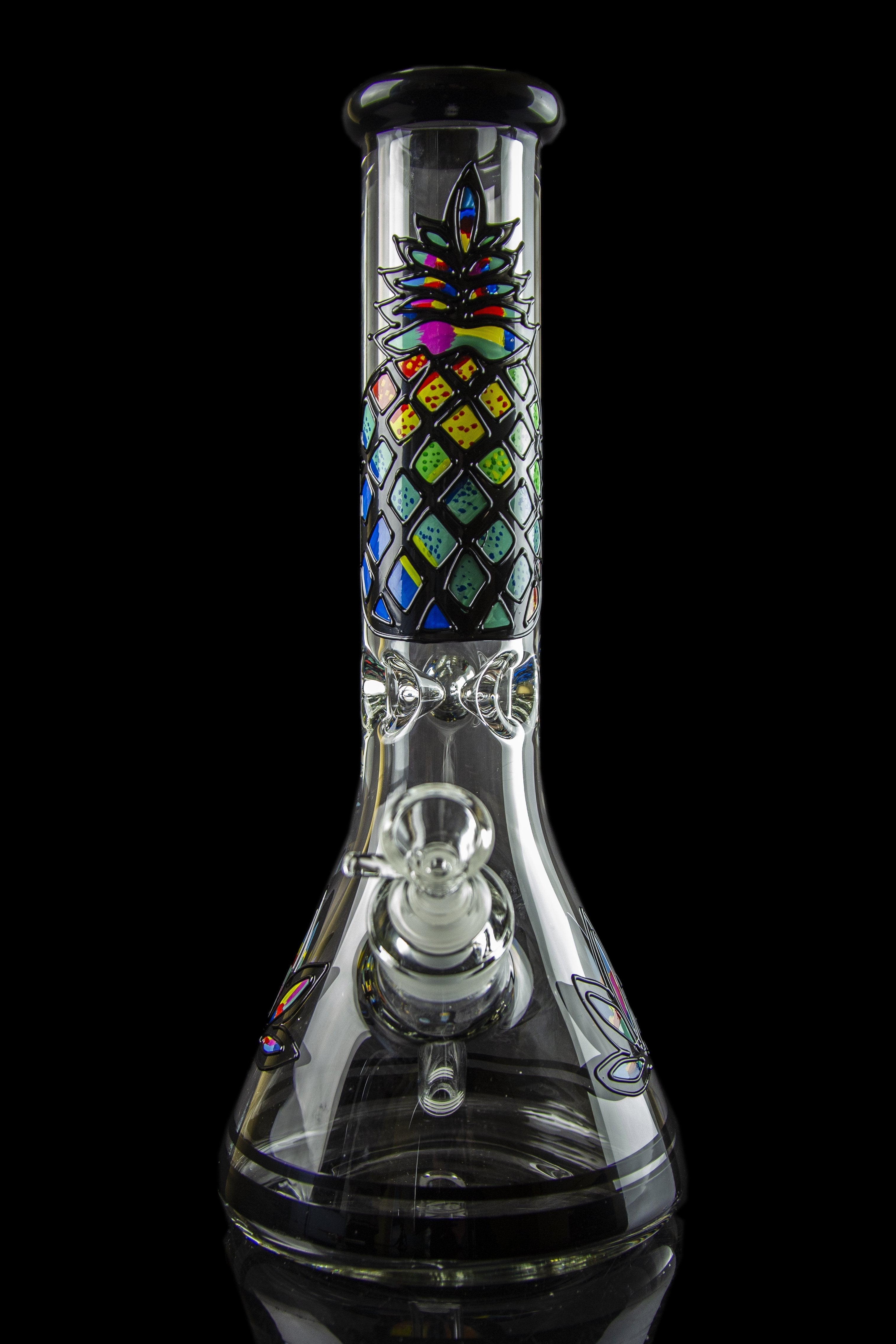 IMG_3485 Psychedelic Pineapple Beaker Bong