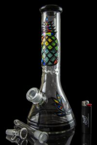 IMG_3487 Psychedelic Pineapple Beaker Bong