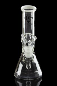IMG_3641 Diamond Glass 8" Classic Beaker Bong