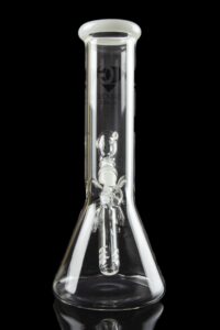 IMG_3642 Diamond Glass 8" Classic Beaker Bong