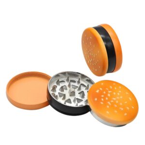 Ice Cream Pipe (Pink) w/ Hamburger Herb Grinder Set