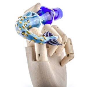 Mermaid Novelty Glass Hand Pipe