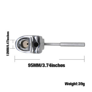 Metal Toilet Smoking Hand Pipe