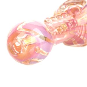Mini Recycle Dab Rig w/ Pink Girly Fumed Glass Pipe Set