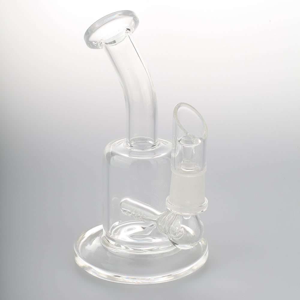 Mini_Clear_Glass_Dab_Rig_right 5" Mini Clear Glass Dab Rig