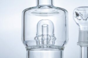 8" Extra Thick Glass Bong