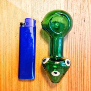 Mini Mushroom Glass Pipe w/ Mushroom Mouthpiece