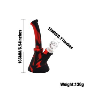 Mini Silicone Beaker Bong