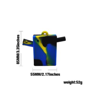 Mini Square Silicone Blunt Bubbler