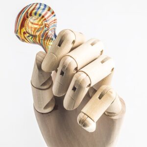 Multiple Color Swirl Glass Pipe