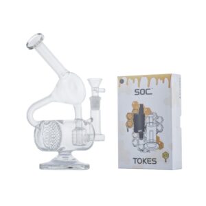 Multiple Perc Bong w/ SOC Tokes Vaporizer Set