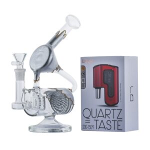 Multiple Perc Recycler Bong w/ Lookah Q7 Electric Dab Nail Set