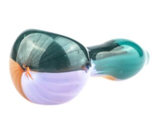 Multiple Color Patent Spoon Glass Pipe
