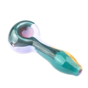 Multiple Color Patent Spoon Glass Pipe