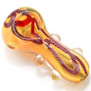 Nano Murrine Glass Pipe With Millefiori Milli Scheme Patent