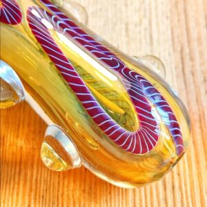 Nano Murrine Glass Pipe With Millefiori Milli Scheme Patent