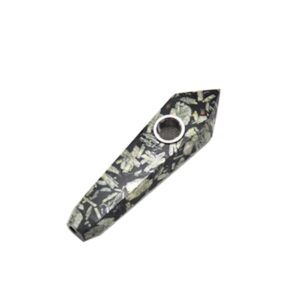 Natural Crystal Stone Pipe