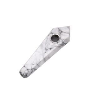 Natural Crystal Stone Pipe