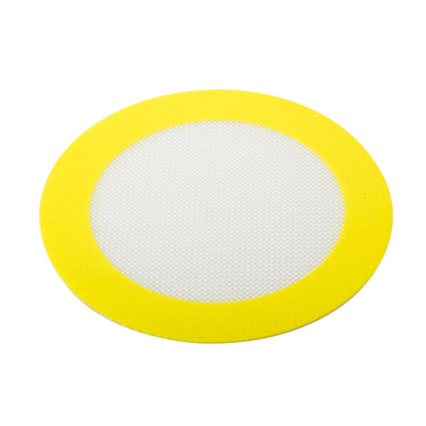 6.1" Non Stick Circle Silicone Dab Mat