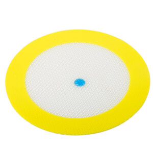 6.1" Non Stick Circle Silicone Dab Mat