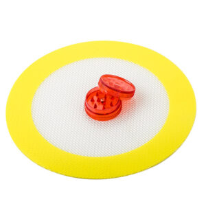 6.1" Non Stick Circle Silicone Dab Mat