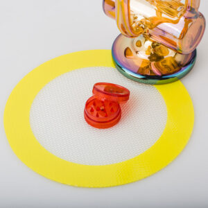 6.1" Non Stick Circle Silicone Dab Mat