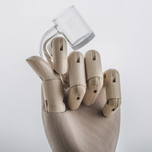 Puffing Bird™ Gravel Quartz Hybrid Banger/Nail Extra Thick