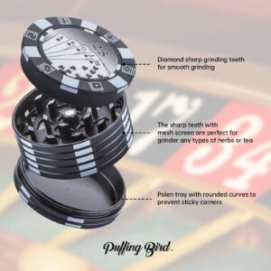 PUFFING BIRD Wooden Stash Box with Lock and key-Organiz Your Accessories