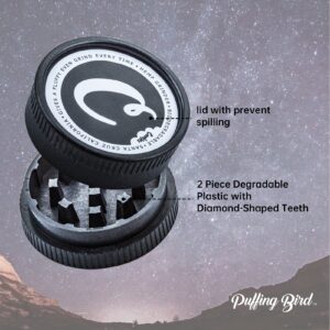 PUFFING BIRD Bamboo Storage Stash Box Combo with Combination Lock