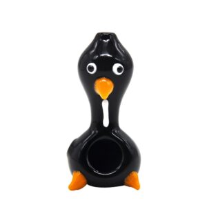 Penguin Glass Spoon Pipe