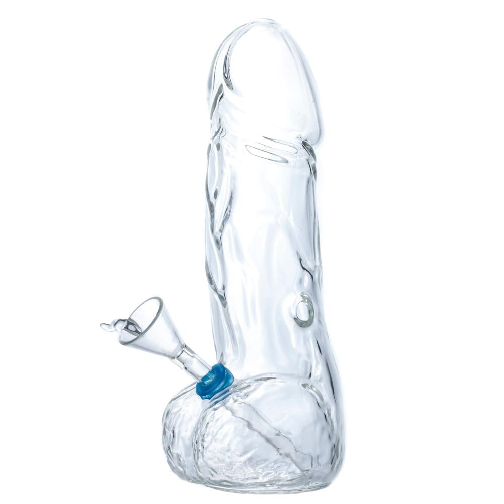 PenisNoveltyBongwHeadyPatternGlassPipePackSetFreeShipping_2 Penis Novelty Bong w/ Heady Pattern Glass Pipe Set