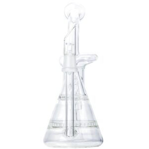 Pyramid Multi-Perc Recycler Glass Bong