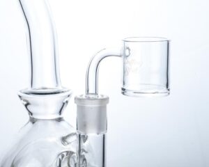 Pineapple Gravity Bong w/ Flat Top Quartz Banger Set