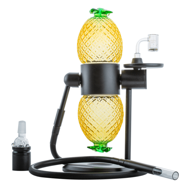 Pineapple Gravity Bong w/ Quartz Banger Set