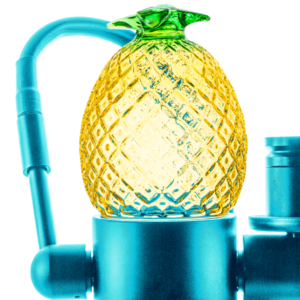 Pineapple Gravity Hookah Bong