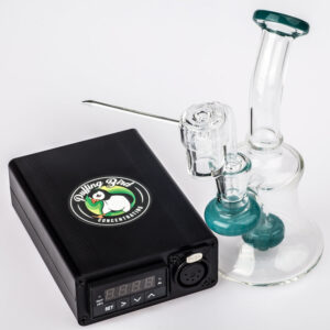 Quartz Enail W/ Mini Showerhead Perc Dab Rig Bundle