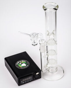 Quartz Enail W/ Honeycomb Perc Dab Rig Bundle