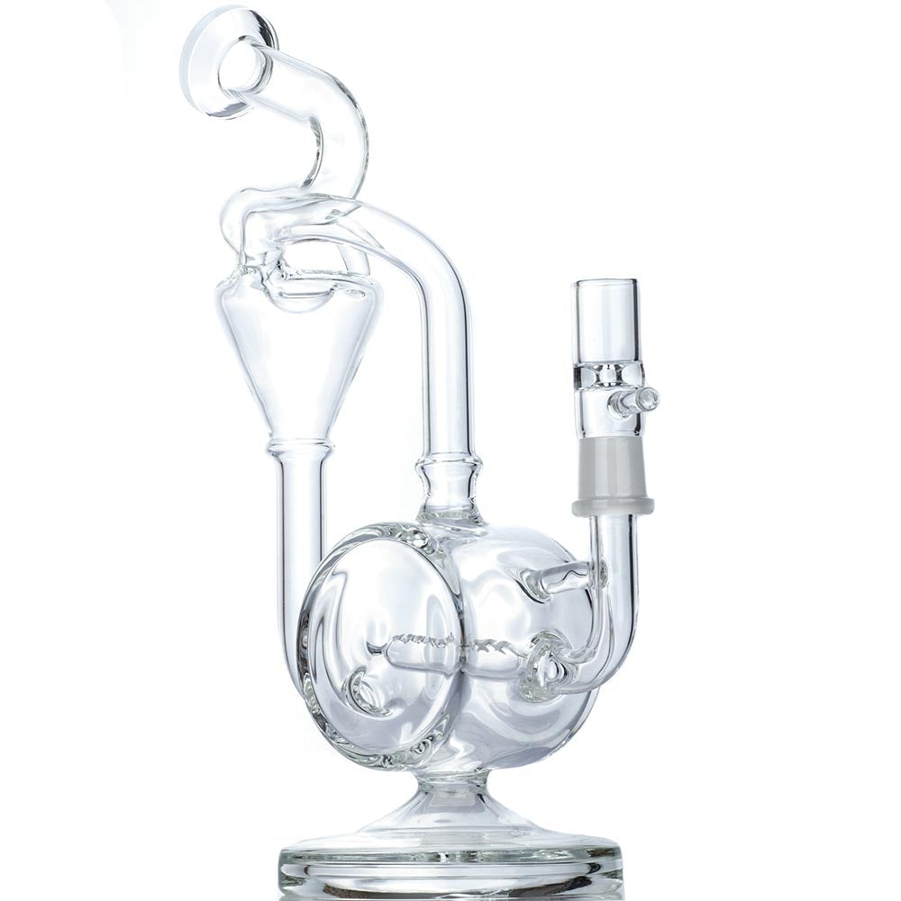 Recycler_Dab_Rig_-_Glass_Wax_Rigs_For_Sale_-_Puffing_Bird_7 11" Large Recycler Dab Rig