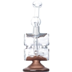 9" Double Chamber Recycler Dab Rig