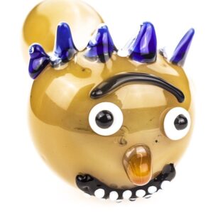 Rick&Morty Themed Glass Pipe