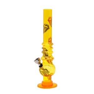 8" Rolling Stones Acrylic Bong(Random Color)