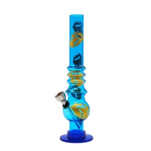 8" Rolling Stones Acrylic Bong(Random Color)