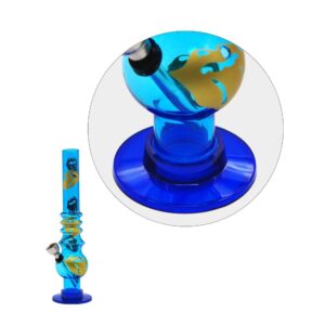 8" Rolling Stones Acrylic Bong(Random Color)