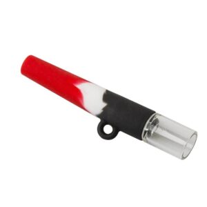 SANDGLAS Gravity Bong w/ Glass Silicone Pipe Chillum Set