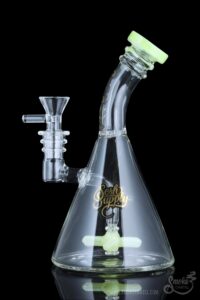 SS-SCYLLA-X-4 Sesh Supply "Scylla" Unique Kinetic Spinning Propeller Perc Beaker Bong