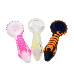 Scorpion Glass Spoon Pipe