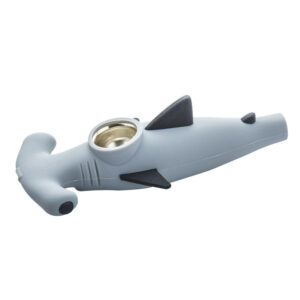 Shark Silicone Hand Pipe (Random Color)