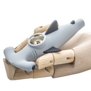 Shark Silicone Hand Pipe (Random Color)