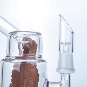 Sidecar_Dab_Rig_Bronze_-_Glass_Wax_Rigs_For_Sale_-_Puffing_Bird_-_Online_Headshop_1 6" Sidecar Dab Rig Bronze Paint