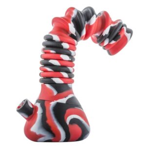 21" Silicone Collapsible Beaker Bong (Random Color)